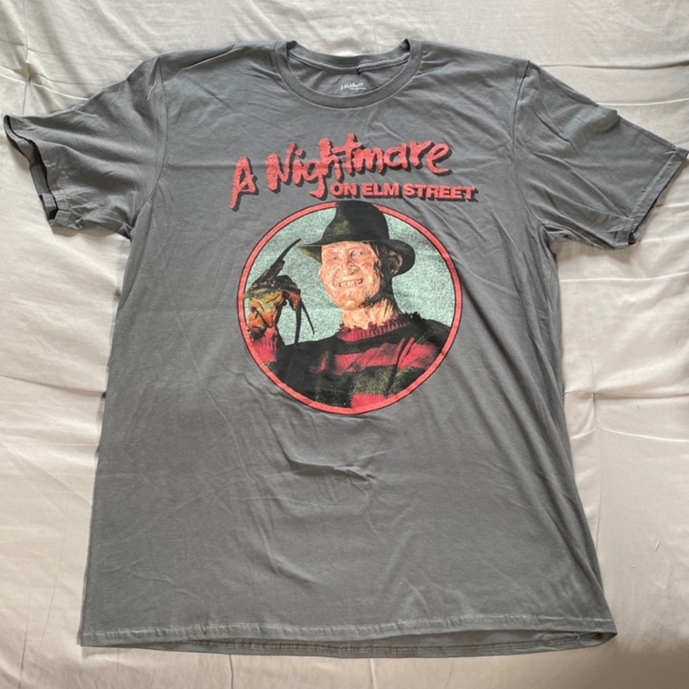 A Nightmare on Elm Street Graphic Tee in Gray